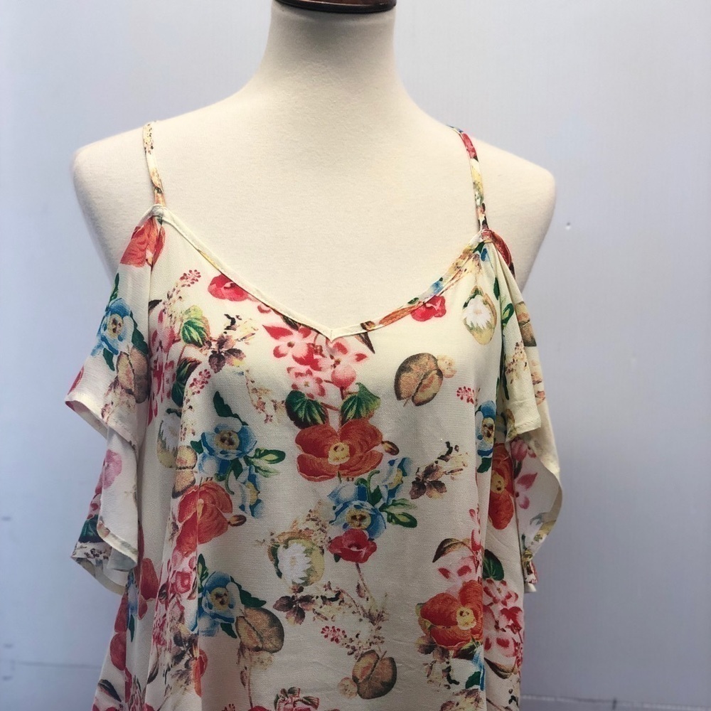 Others Follow Women's Naty Cold Shoulder Top S M L - Picture 4 of 8